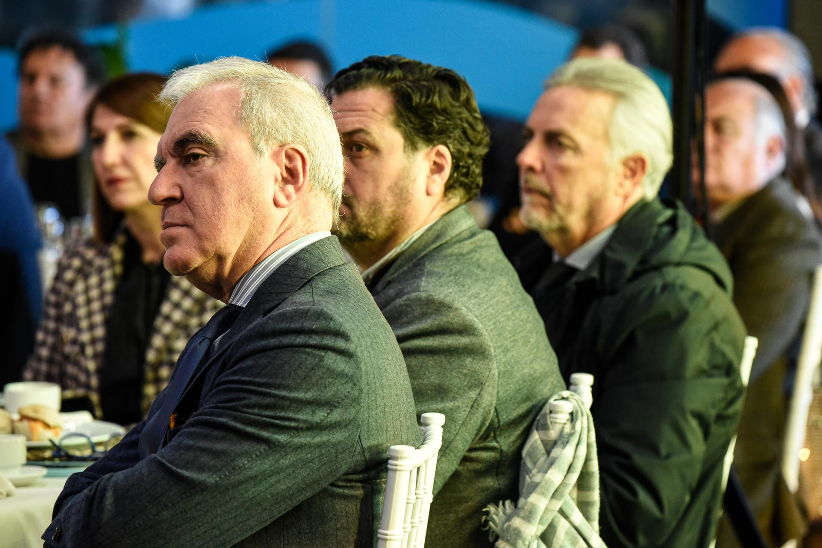 Imágenes de los asistentes al Desayuno Coloquio "Economía azul, claves para el desarrollo sostenible" organizado por el Grupo Joly