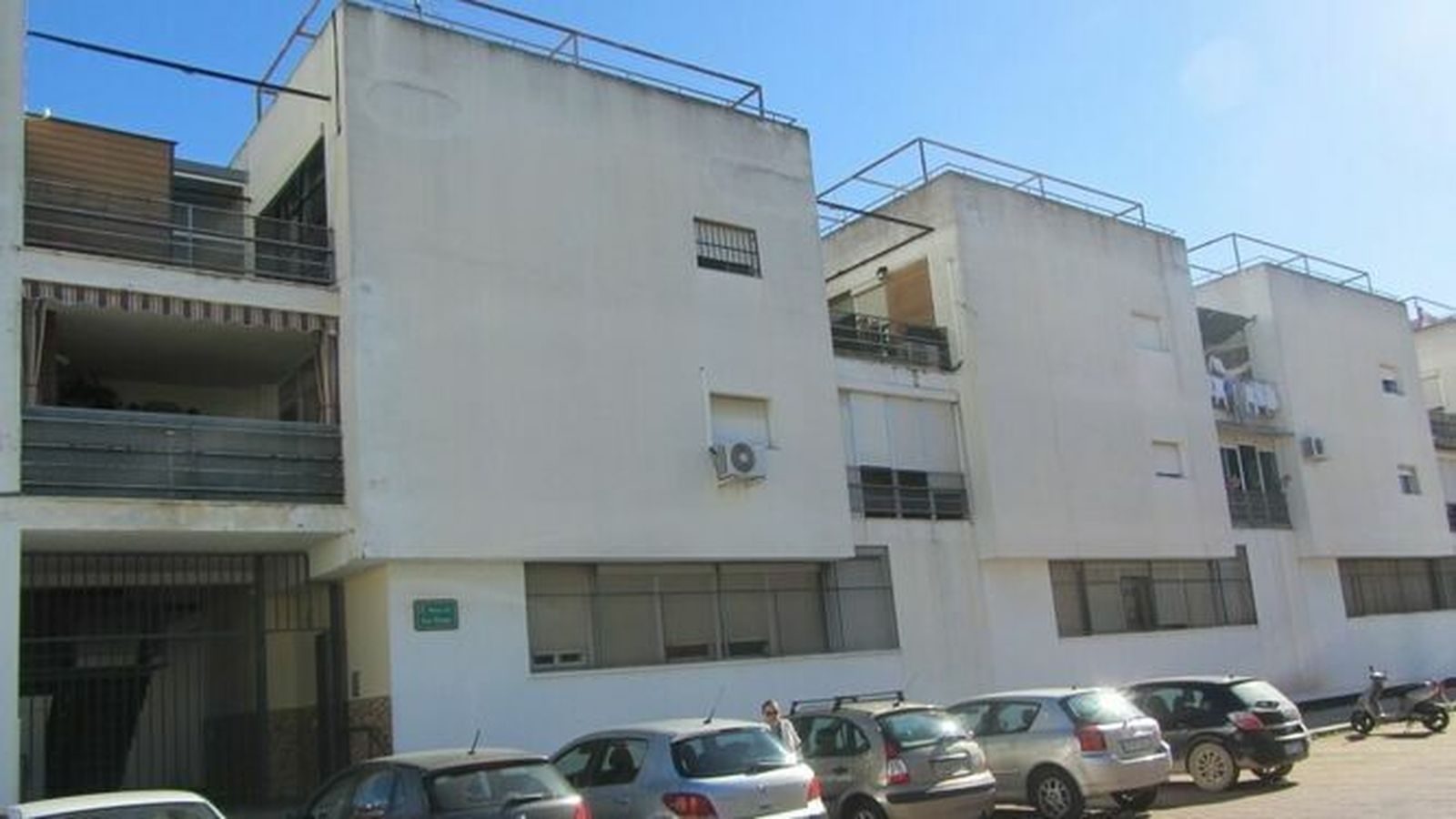 Las viviendas que se rehabilitarán en la Plaza de la Cepa.