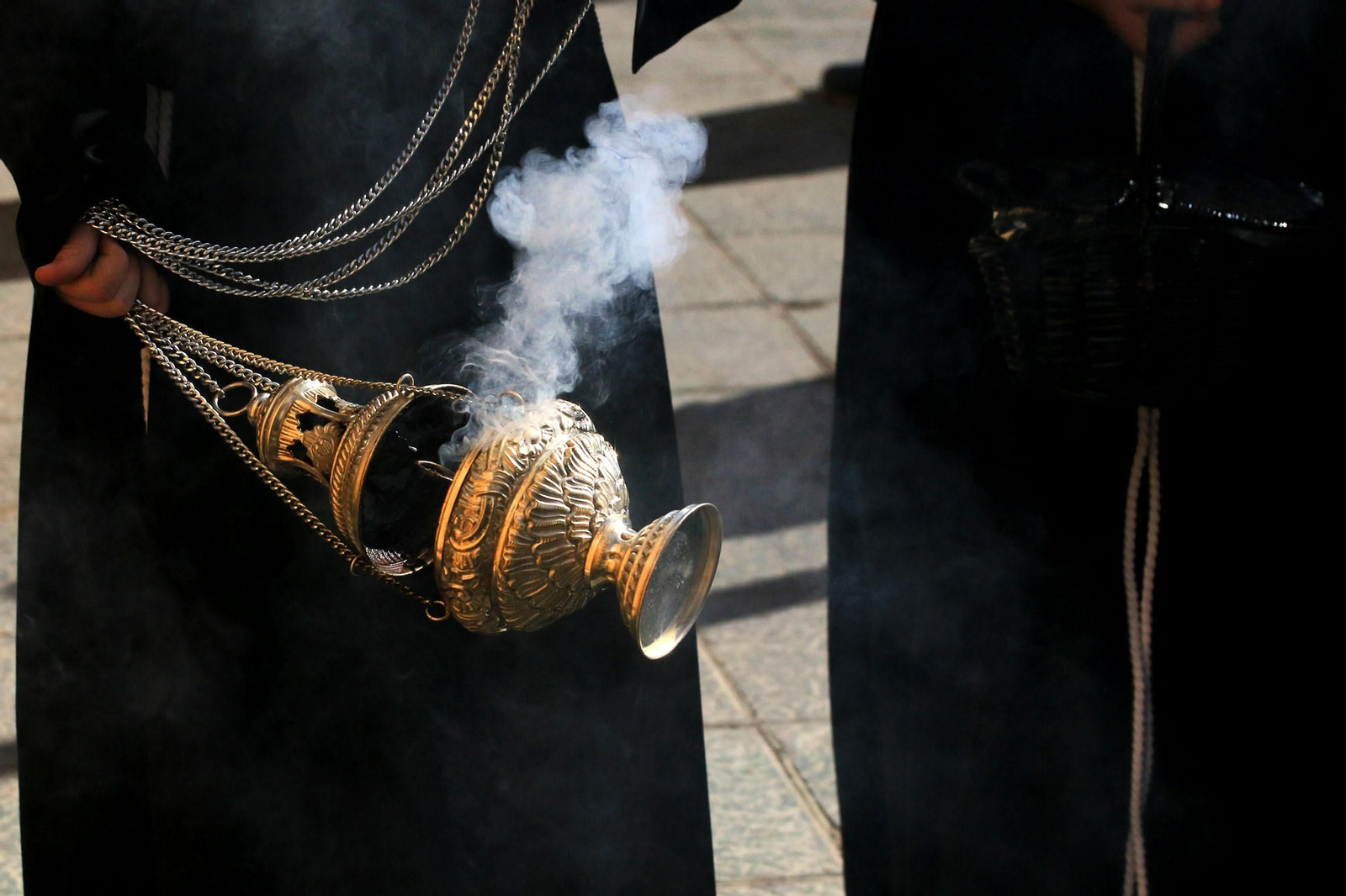 La procesión del Calvario, en imágenes