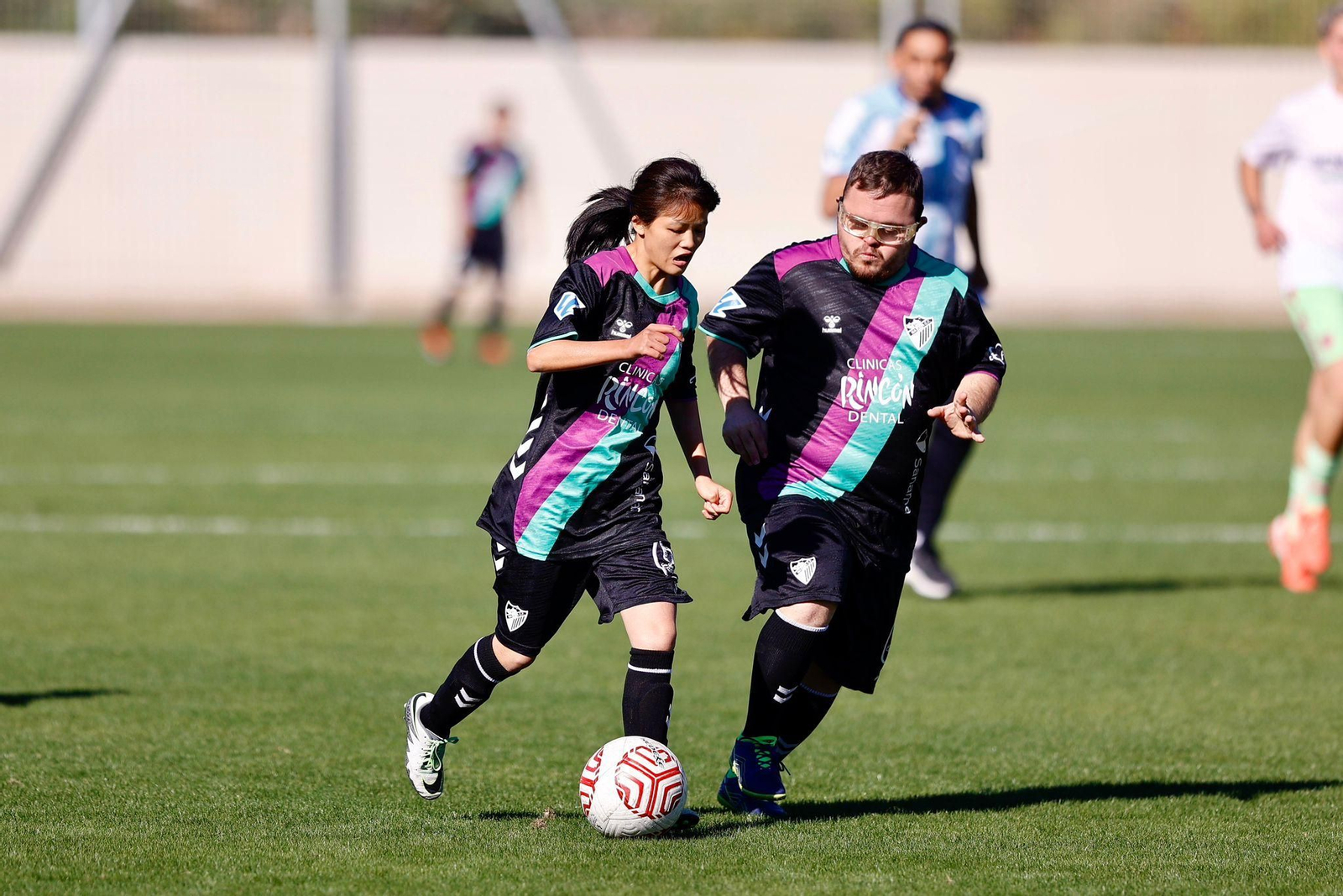 El Málaga CF Genuine se impone a la selección malagueña de influencers