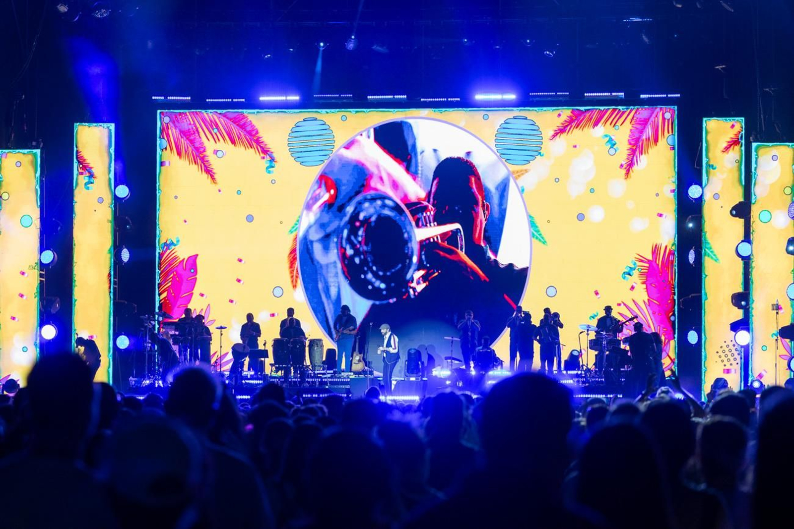 El primer concierto en Jaén de  Juan Luis Guerra, en el Vive Jaén Music Fest