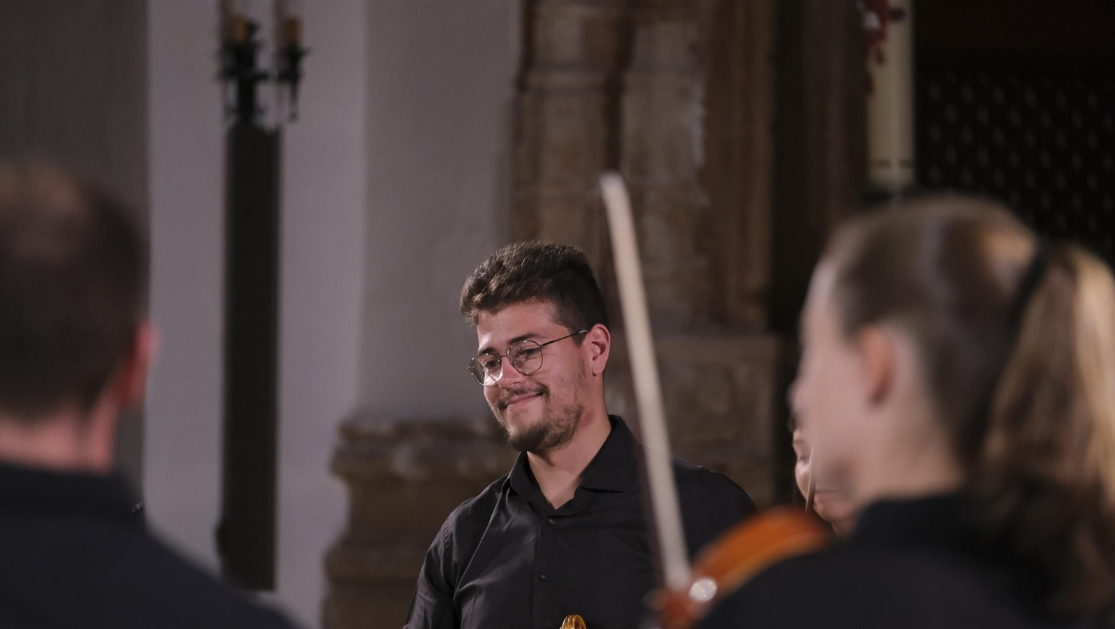 Concierto de la OCAL y del violinista Jesús Reina en Vélez Blanco, en imágenes
