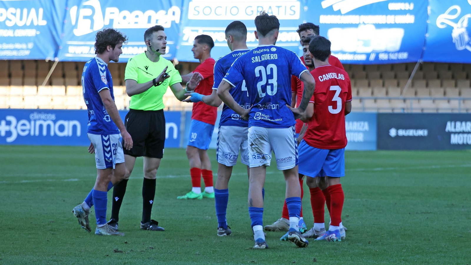 Xerez DFC contra CD Estepona en Chapín