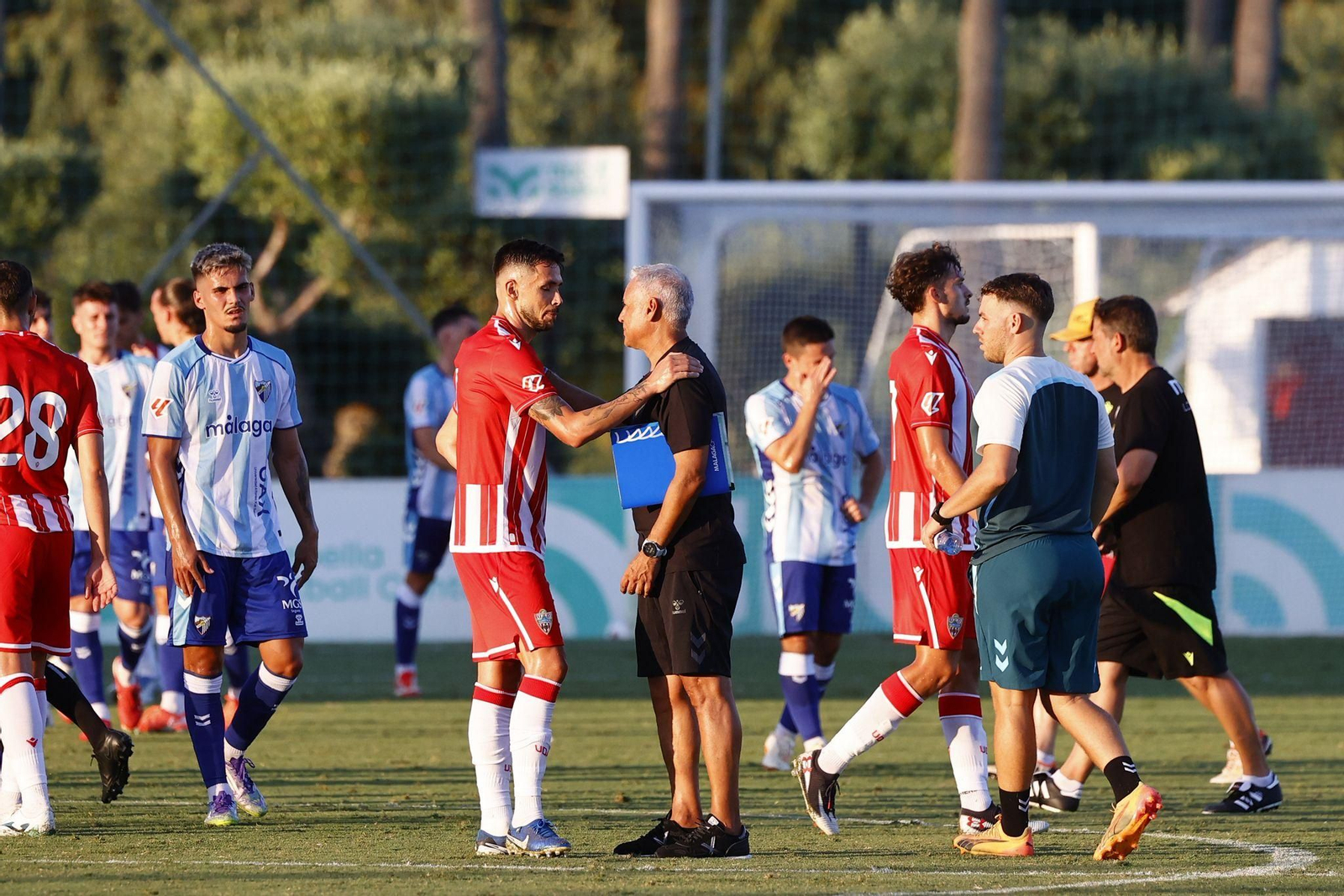 Almería-Málaga CF, en fotos