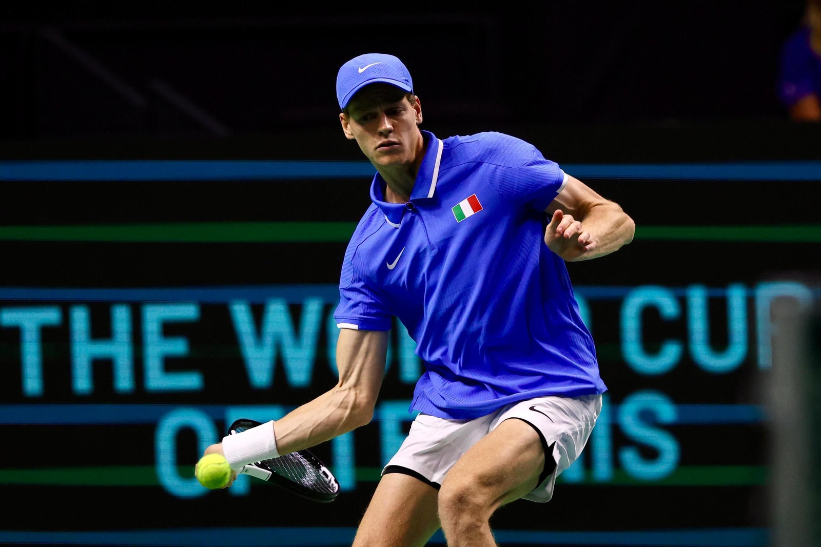 Sinner, en la final.