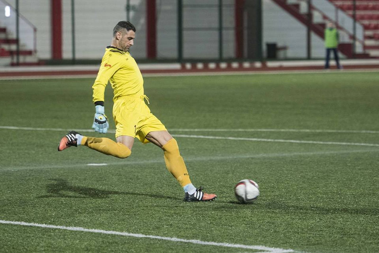 Javi Muñoz, portero del Europa FC