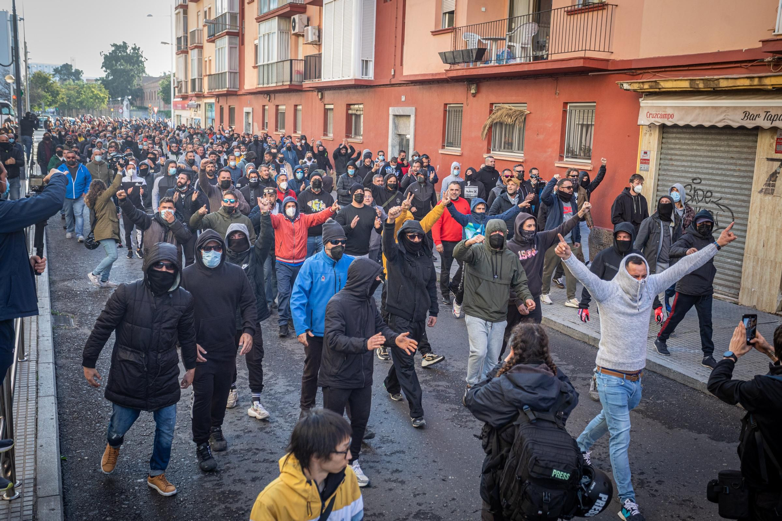 Las imágenes de la tercera jornada de la huelga del metal en Cádiz