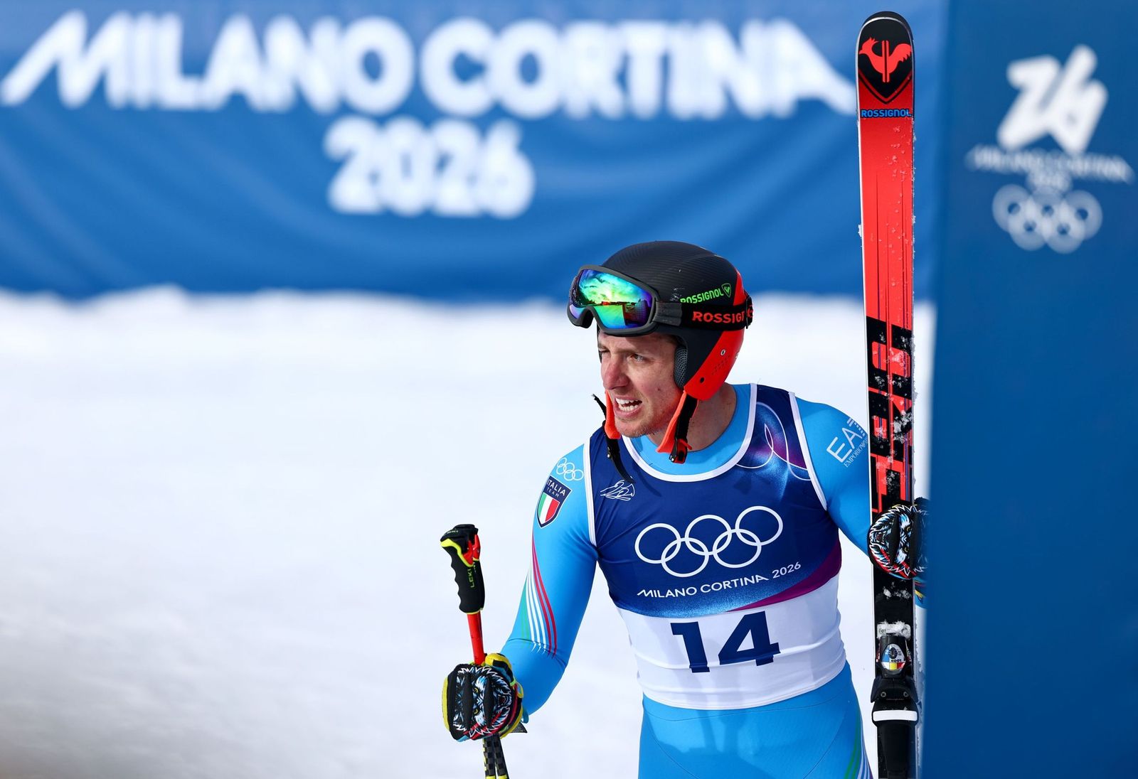 Las espectaculares fotos del descenso masculino en los Juegos Olímpicos de invierno