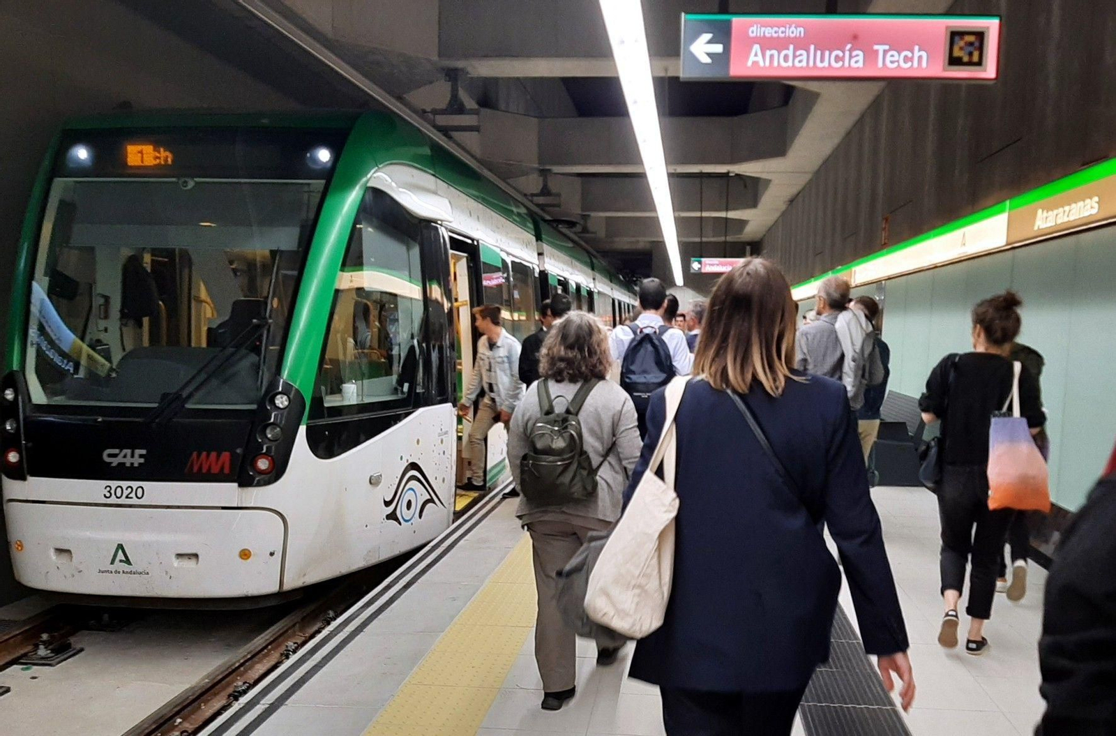 Metro de Málaga.
