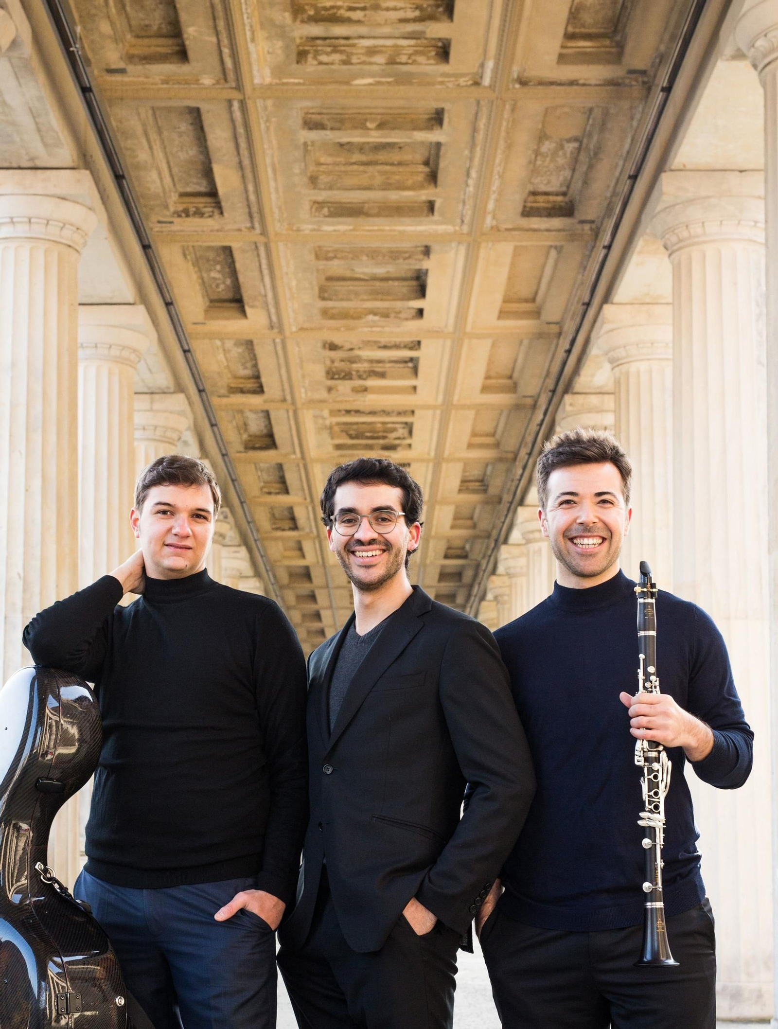 Andrei Ionita (Bucarest, 1994), Juan Pérez Floristán (Sevilla, 1993) y Pablo Barragán (Marchena, 1987)
