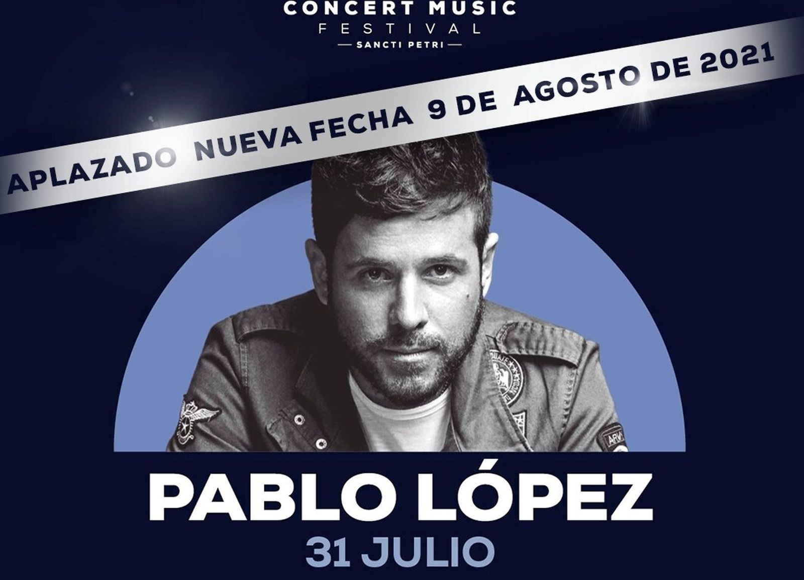 Anuncio del aplazamiento por parte de la organización.