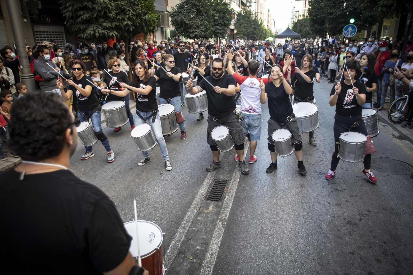 Fotos: La vuelta del Día sin Coche de Granada en imágenes