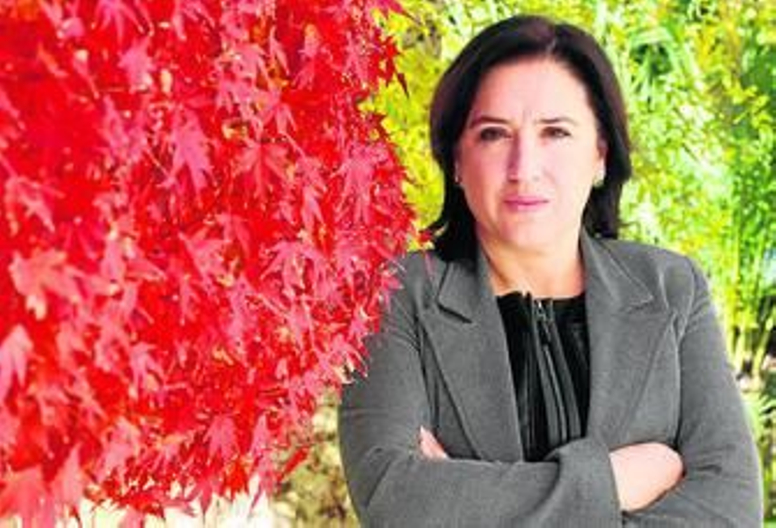 Sandra García en los jardines del edificio de la Normal, sede de la Junta de Andalucía. Sandra García en los jardines del edificio de la Normal, sede de la Junta de Andalucía.