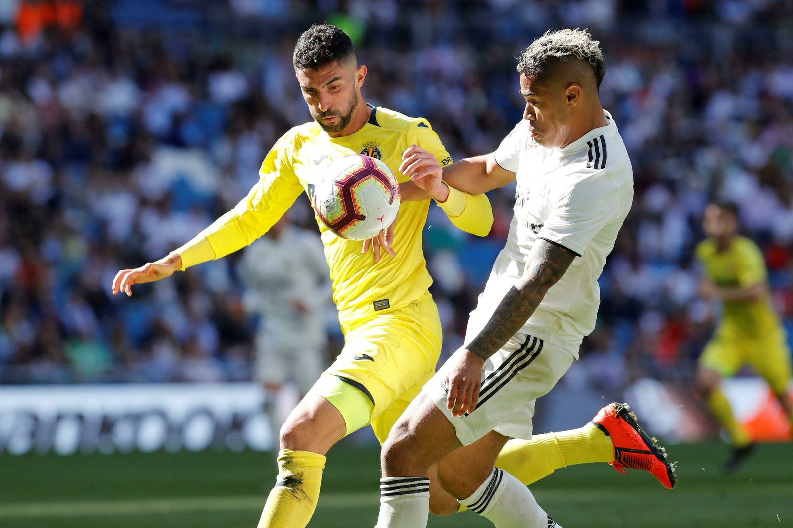 El Real Madrid - Villarreal, en imágenes