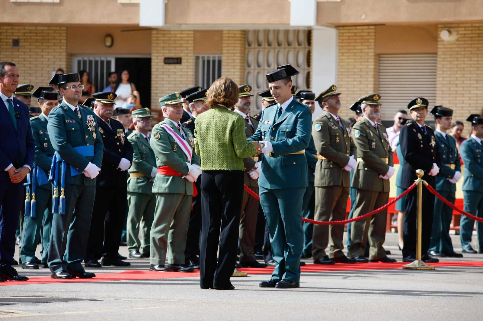 Los actos de la Guardia Civil en honor a la Virgen del Pilar, en imágenes