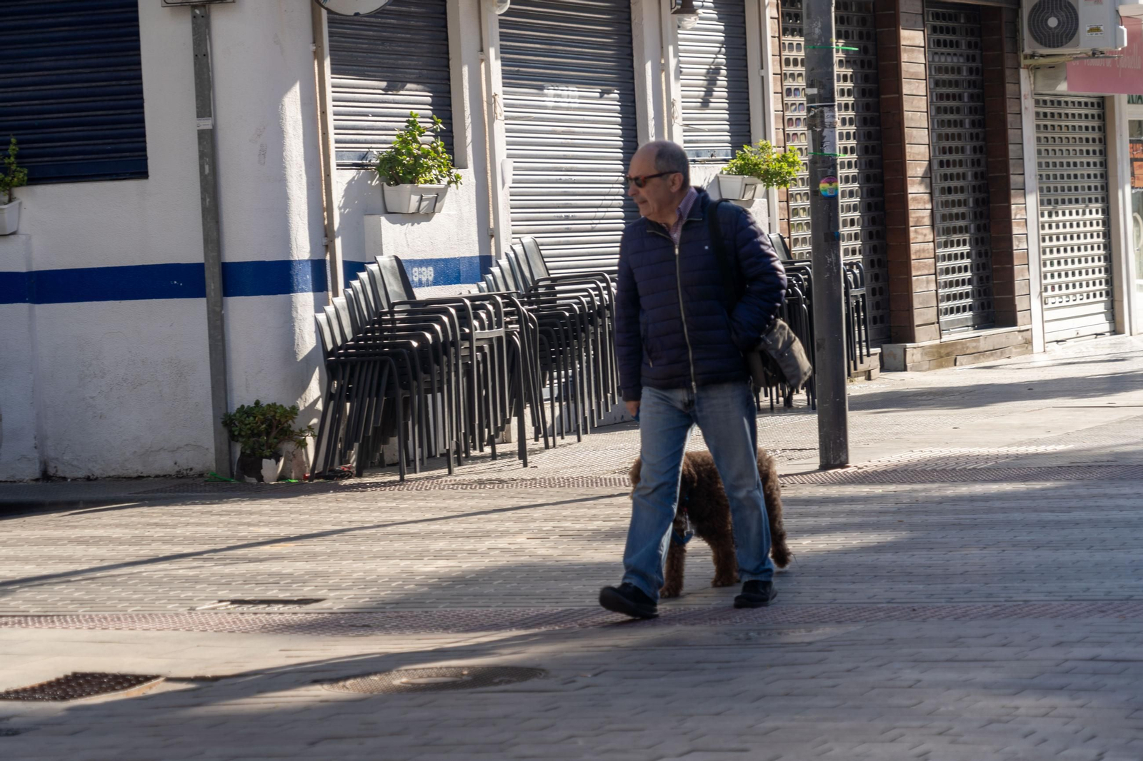 Imágenes de ambiente de Punta Umbría el 1 de enero