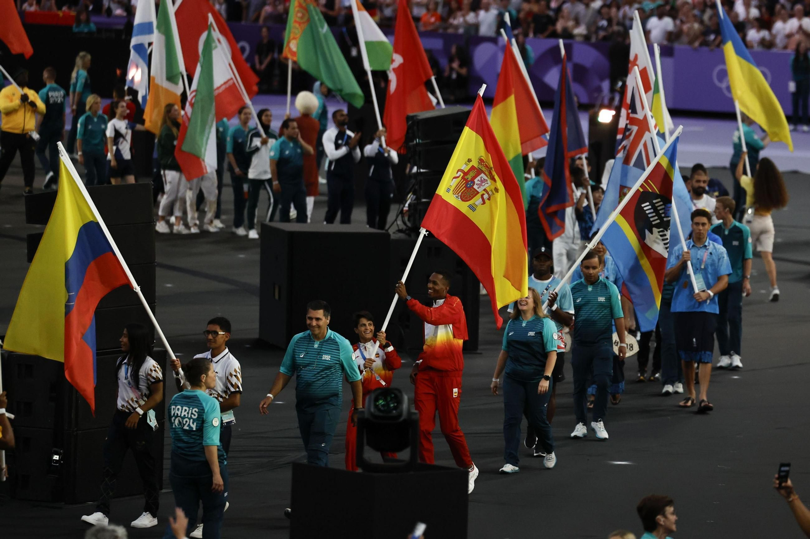 Las fotos de la ceremonia de clausura de los Juegos Olímpicos París 2024
