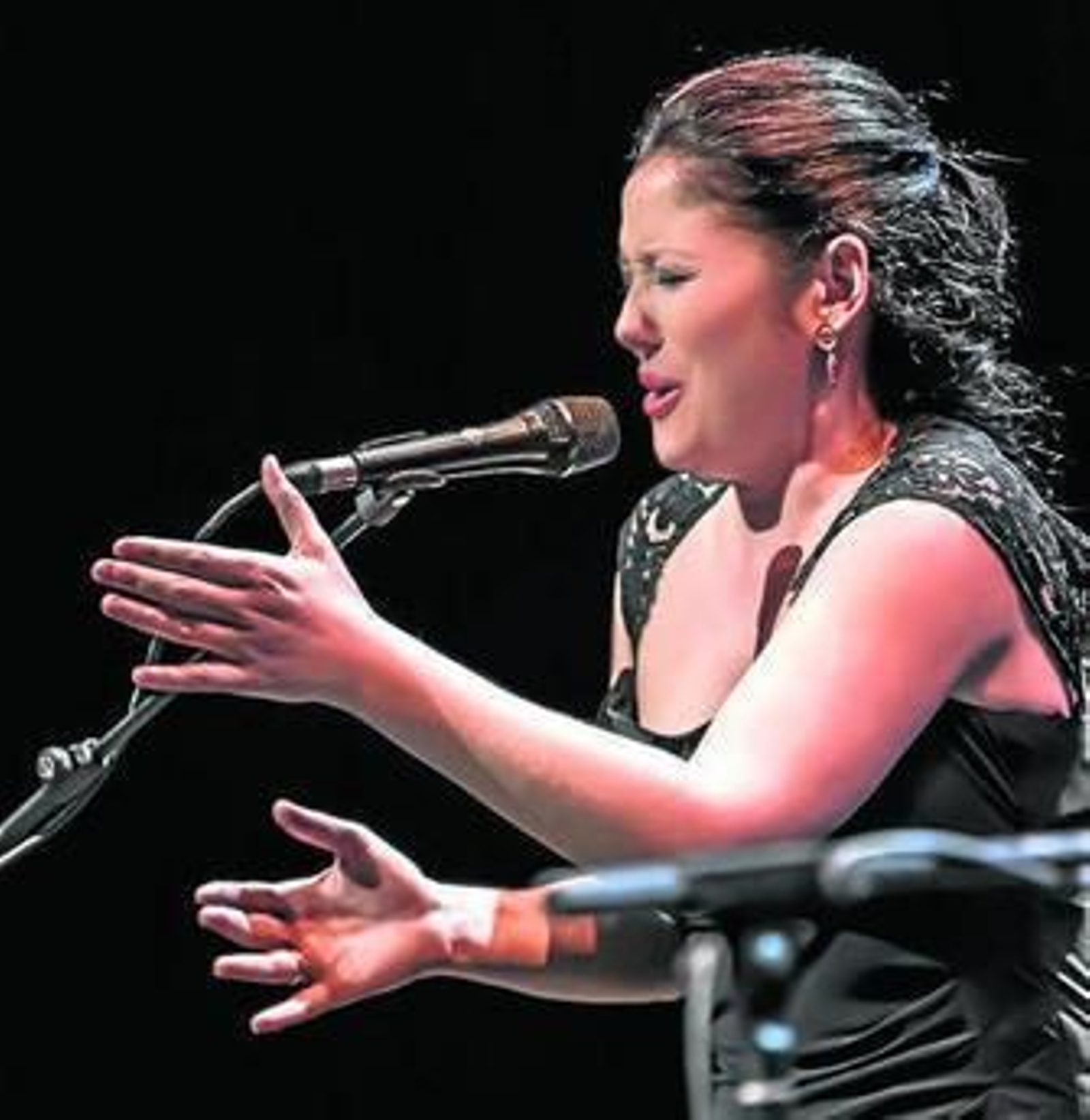 Pedro 'El Granaíno', en su actuación del pasado miércoles.