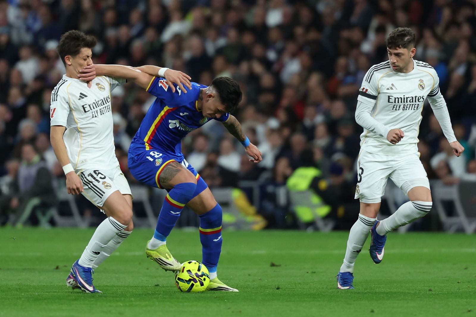 Las fotos de la derrota del Real Madrid contra el Getafe
