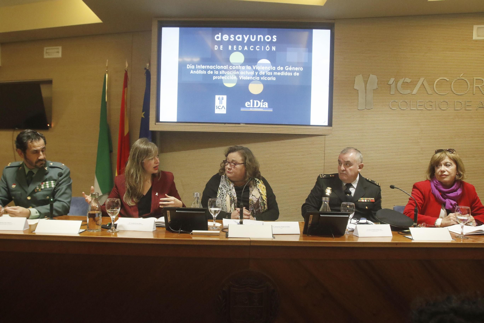 Mesa de redacción de el Día por el 25N, Día Internacional contra la Violencia de Género