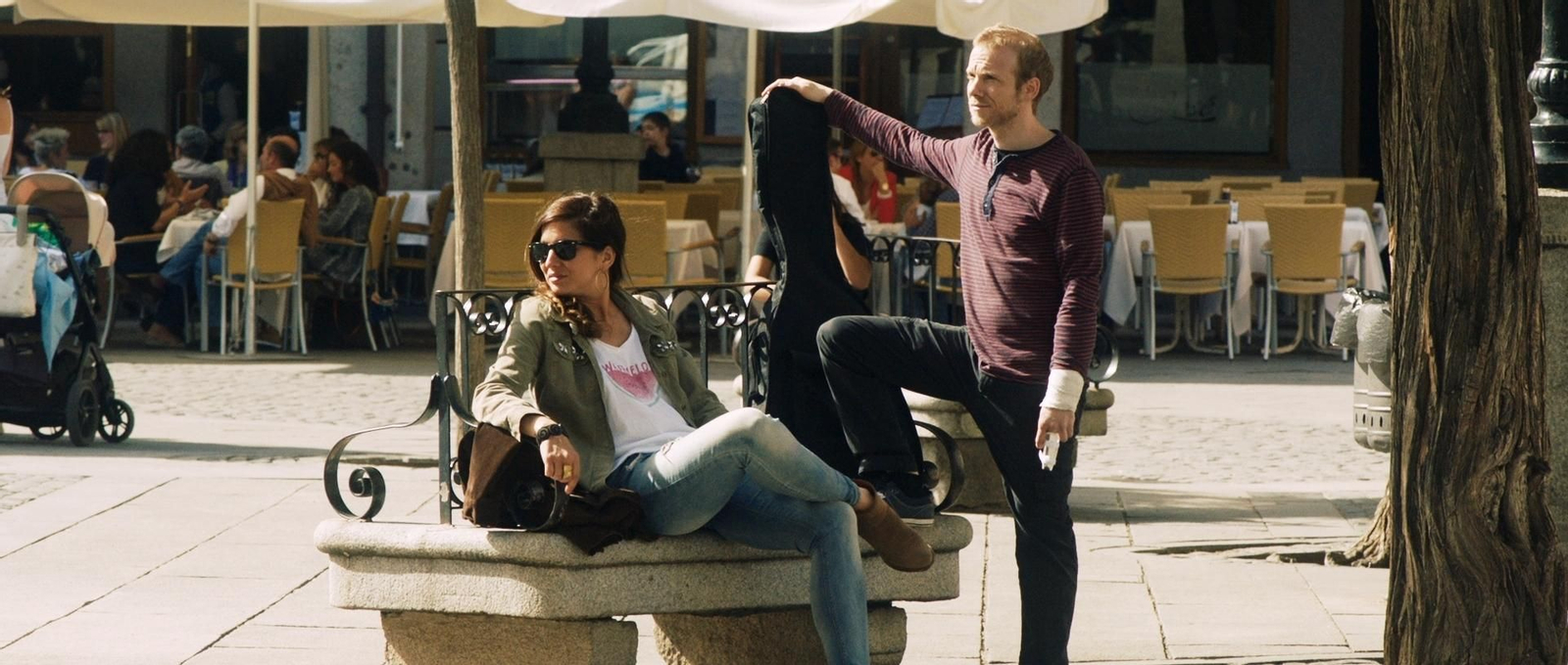 Lucía Jiménez y Fernando Ramallo en 'Casi 40'