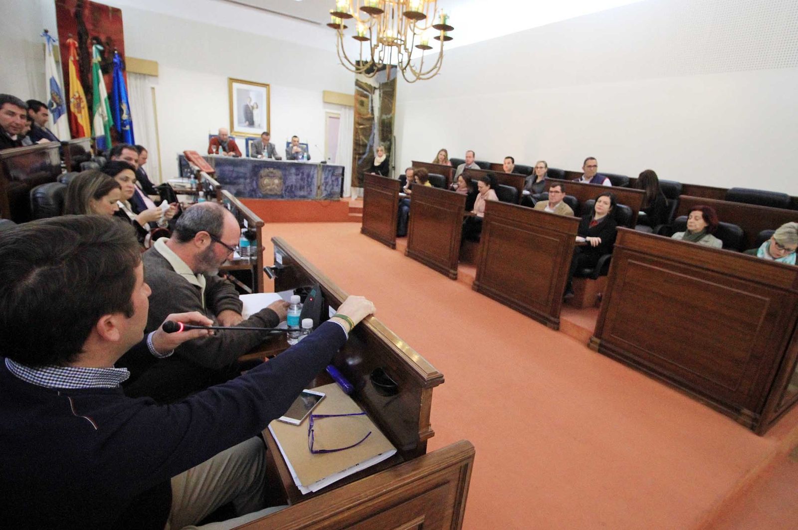 Imagen de un pleno reciente de la Diputación Provincial.