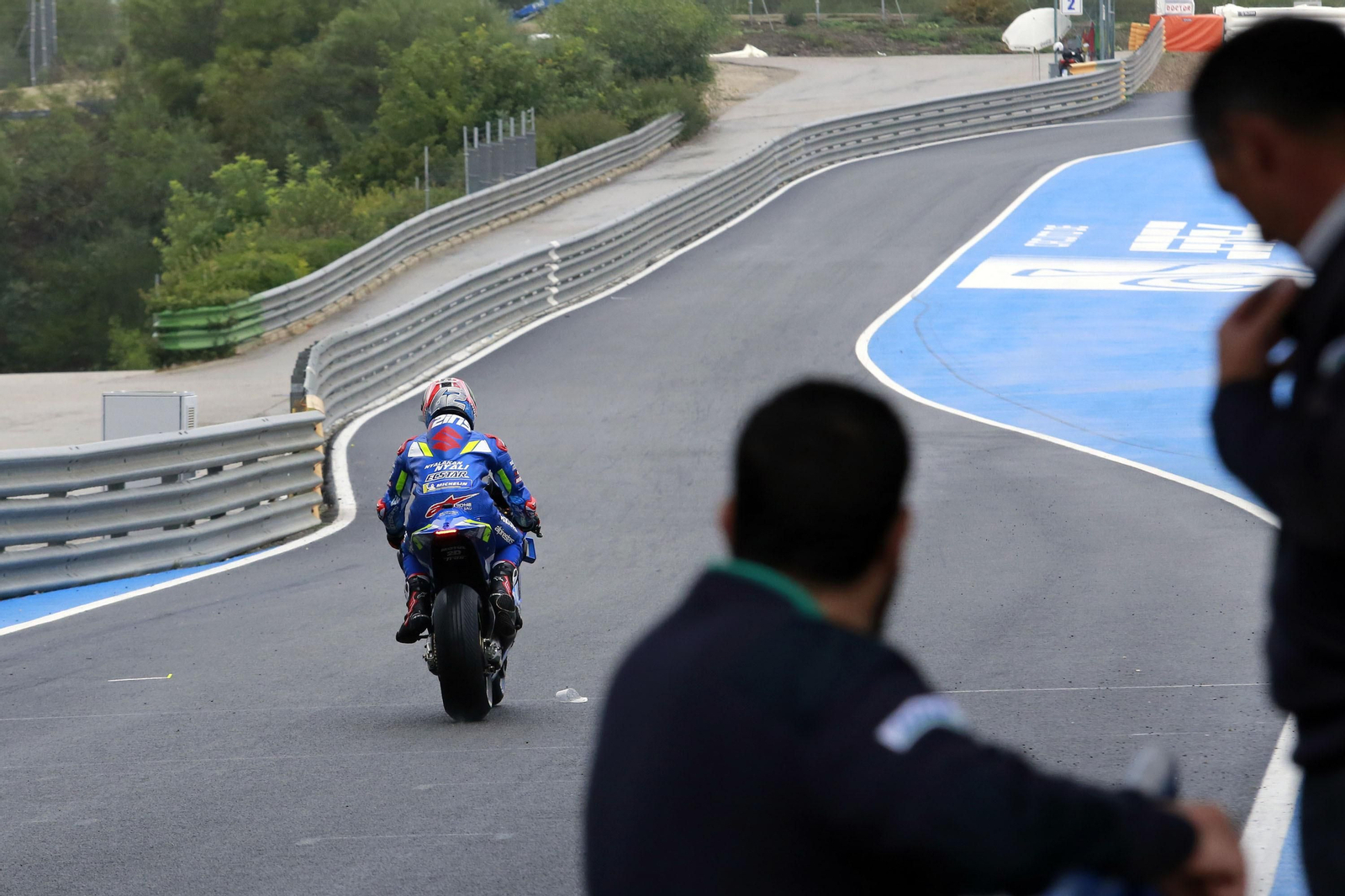 Segundo día de entrenamientos de MotoGP en Jerez