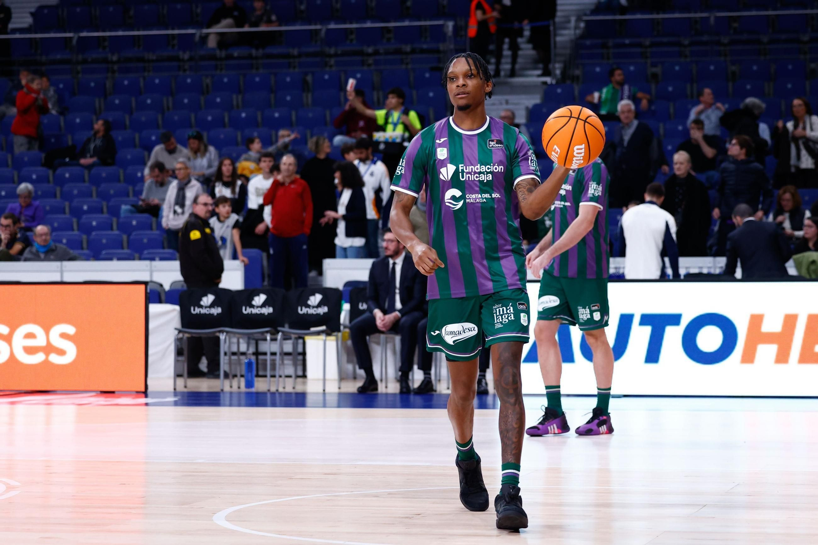 El Real Madrid-Unicaja, en fotos