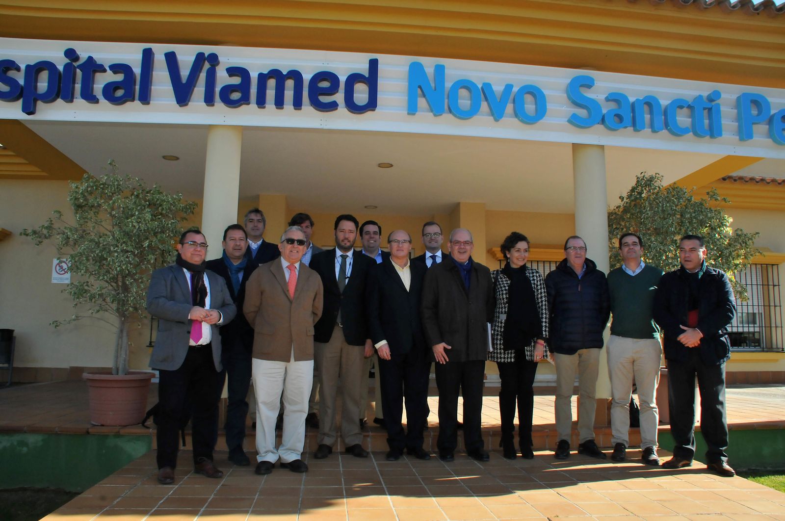 Reunión de la CEC celebrada el lunes en el Hospital Viamed Novo Sancti Petri.