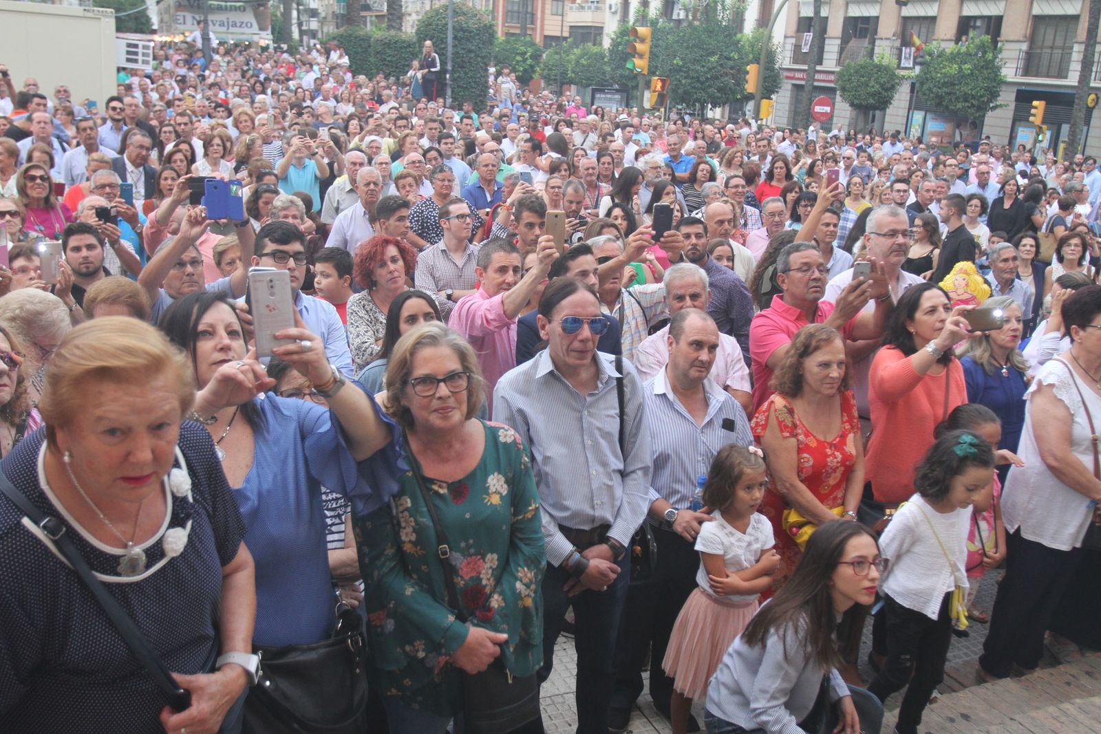 Procesión solemne de la Virgen de la Cinta.