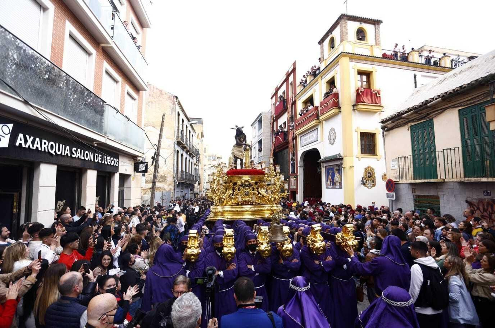 Las fotos de Gitanos, en el Lunes Santo de Málaga