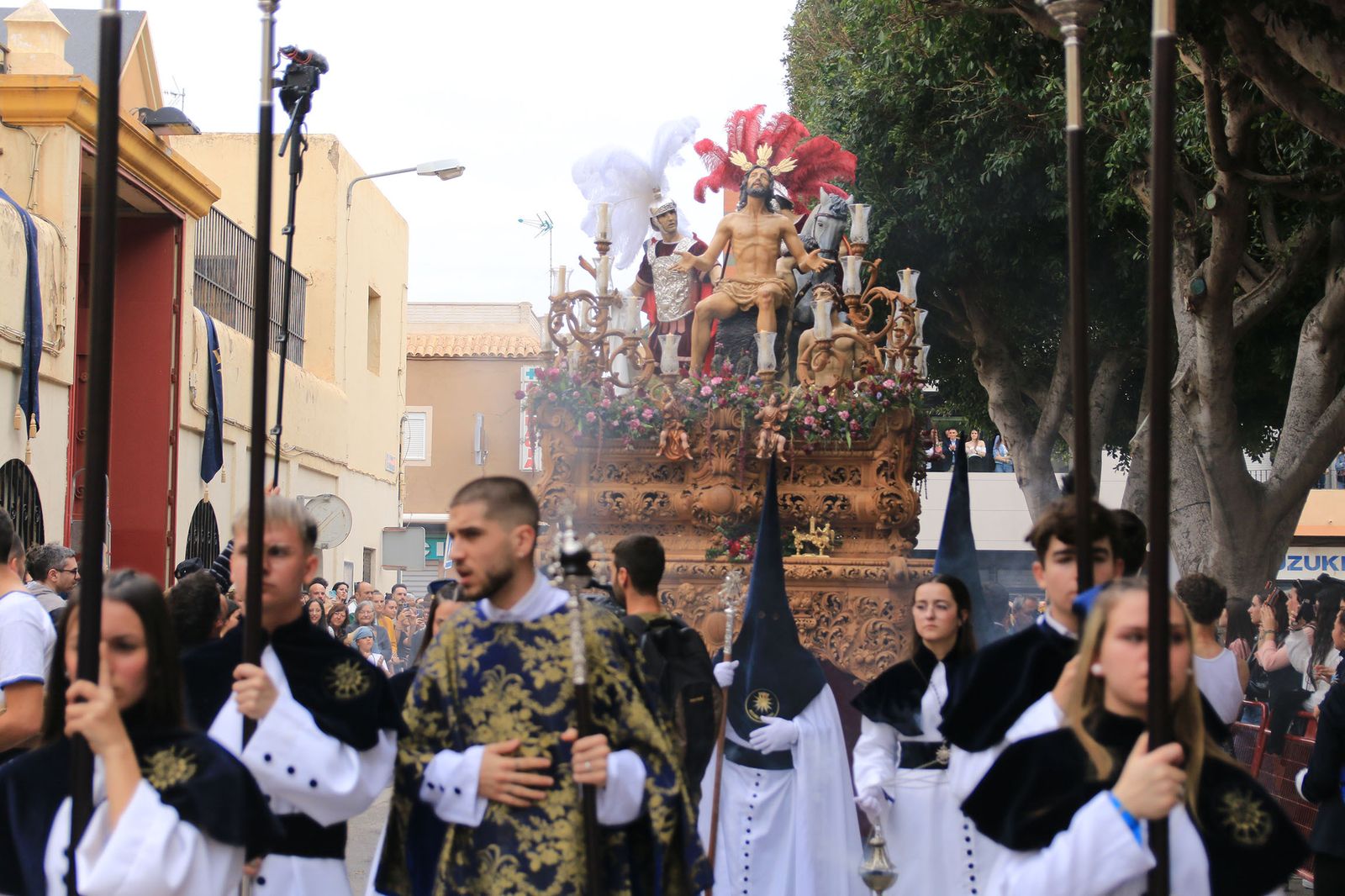 La procesión de La Estrella, en imágenes. Semana Santa de Almería 2023