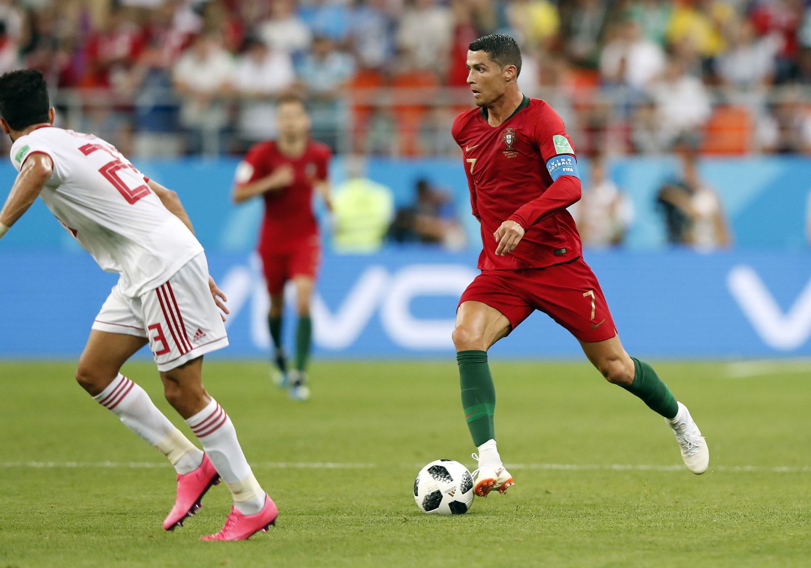 Las imágenes del Irán-Portugal