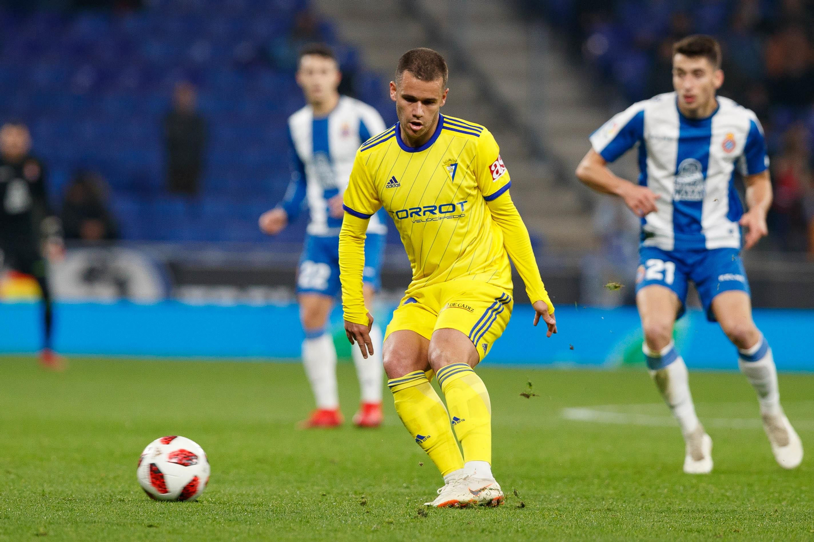 Las imágenes del Espanyol-Cádiz