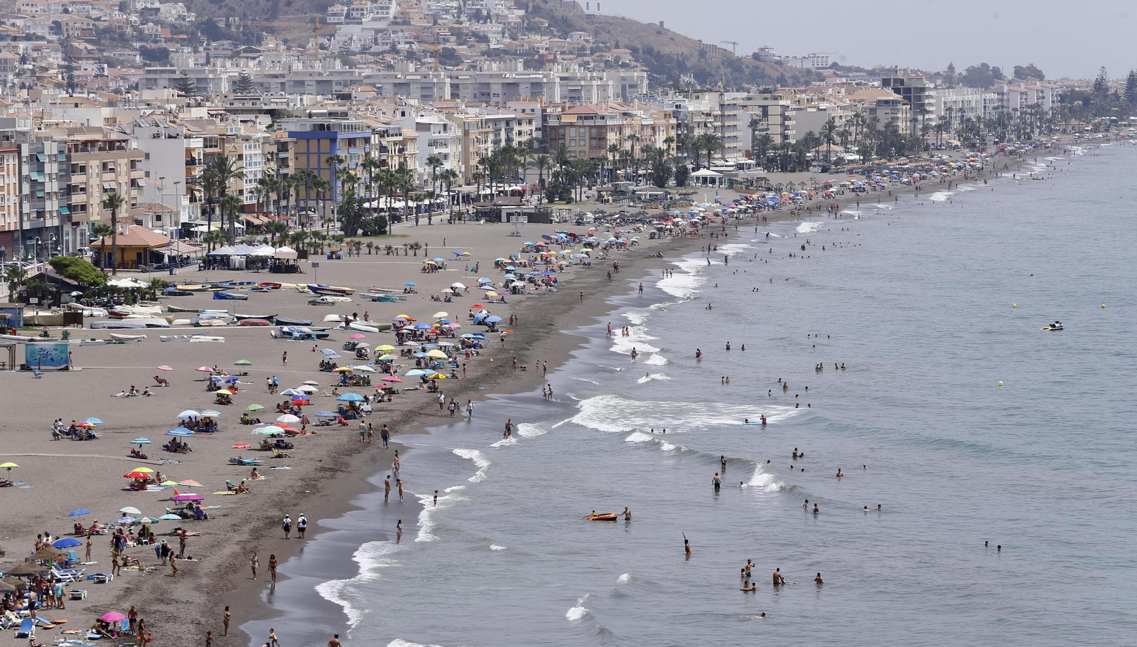 La costa de Rincón de la Victoria.