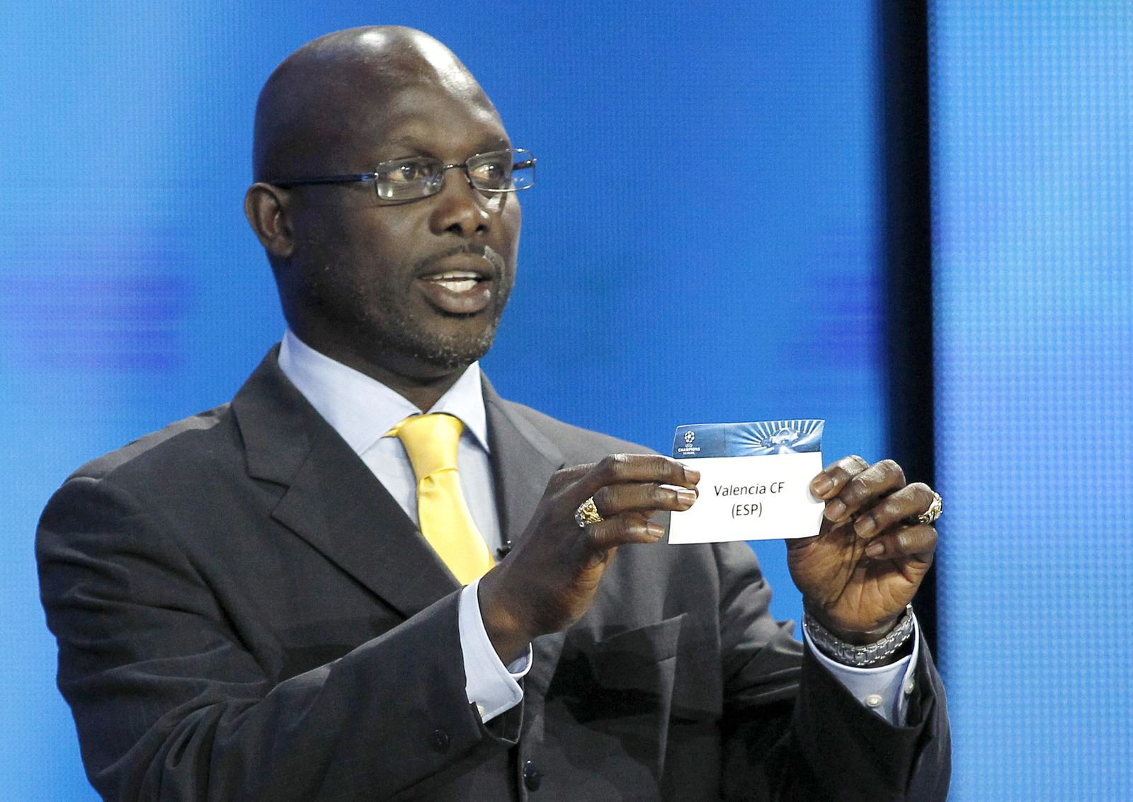 George Weah.