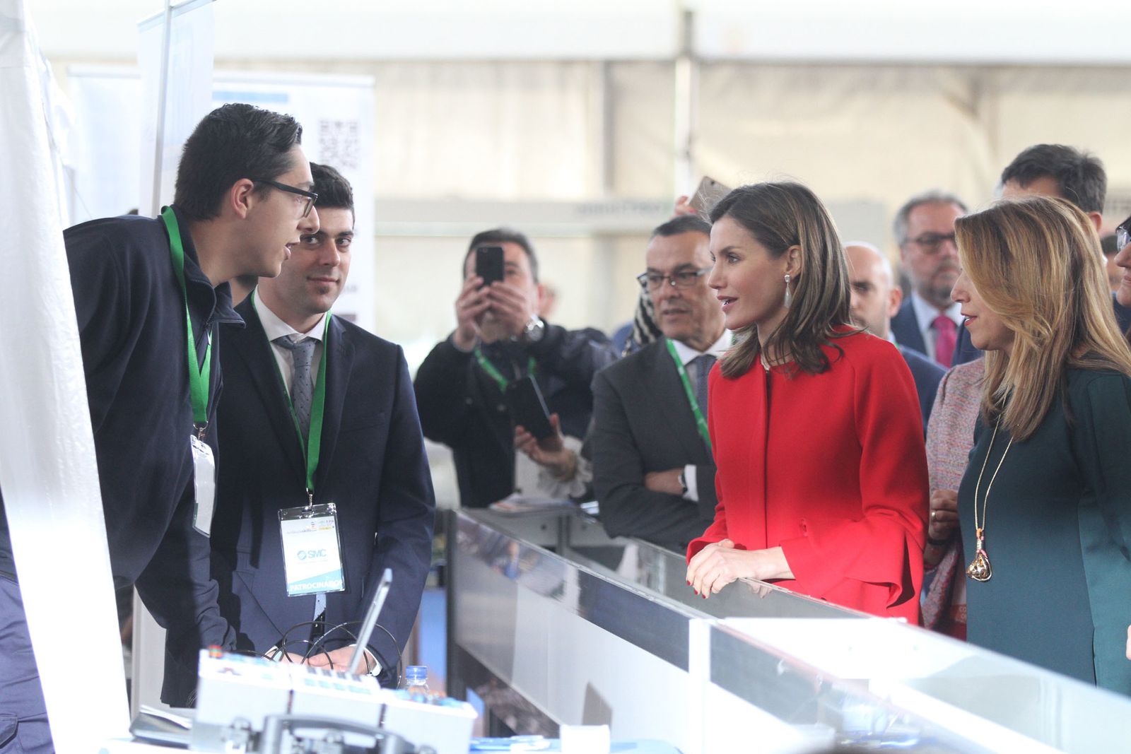 Imágenes de la visita de la reina Letizia a Huelva