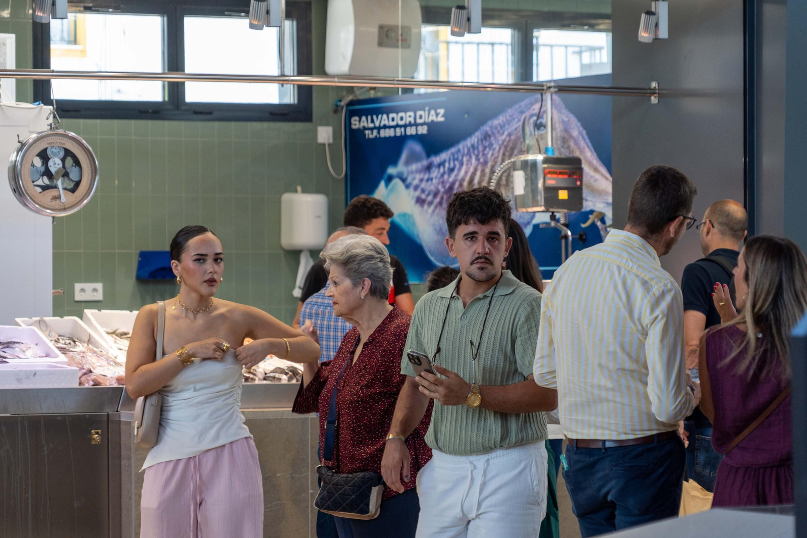Imágenes del Mercado de San Sebastián, el día de su inauguración