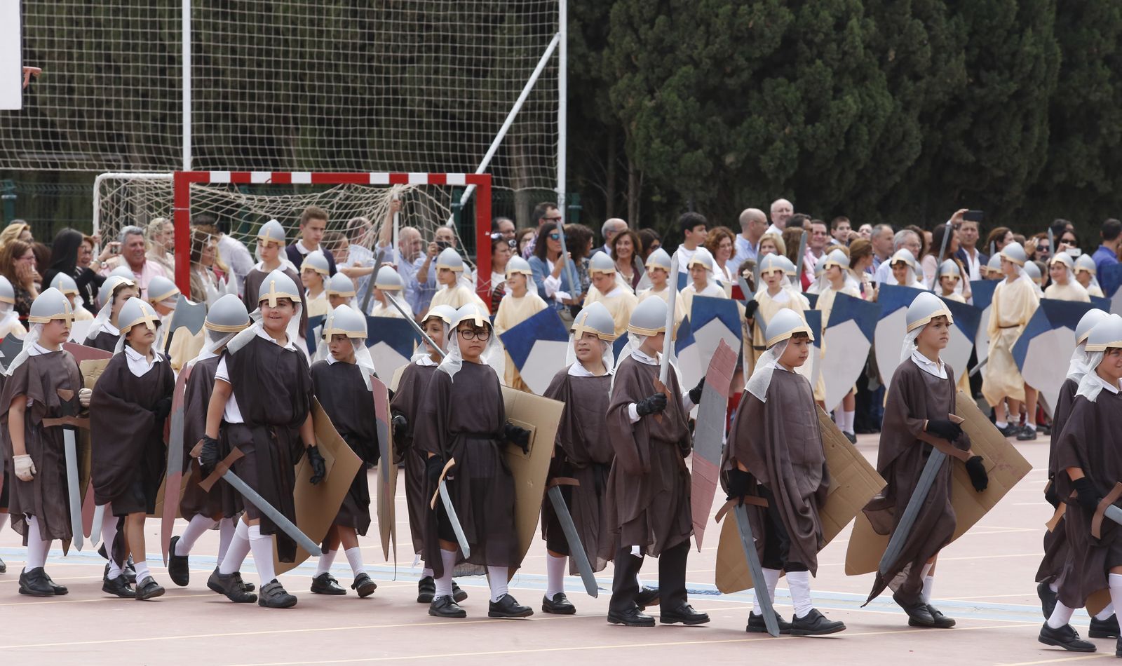 La Batalla de las Navas de Tolosa escenificada por los alumnos de El Romeral
