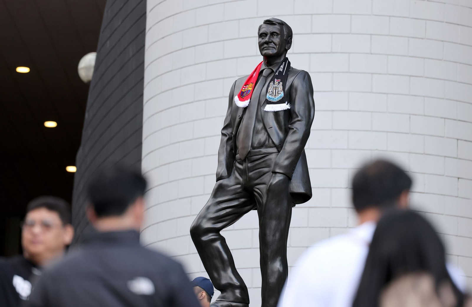 Las fotos del Newcastle - Barcelona