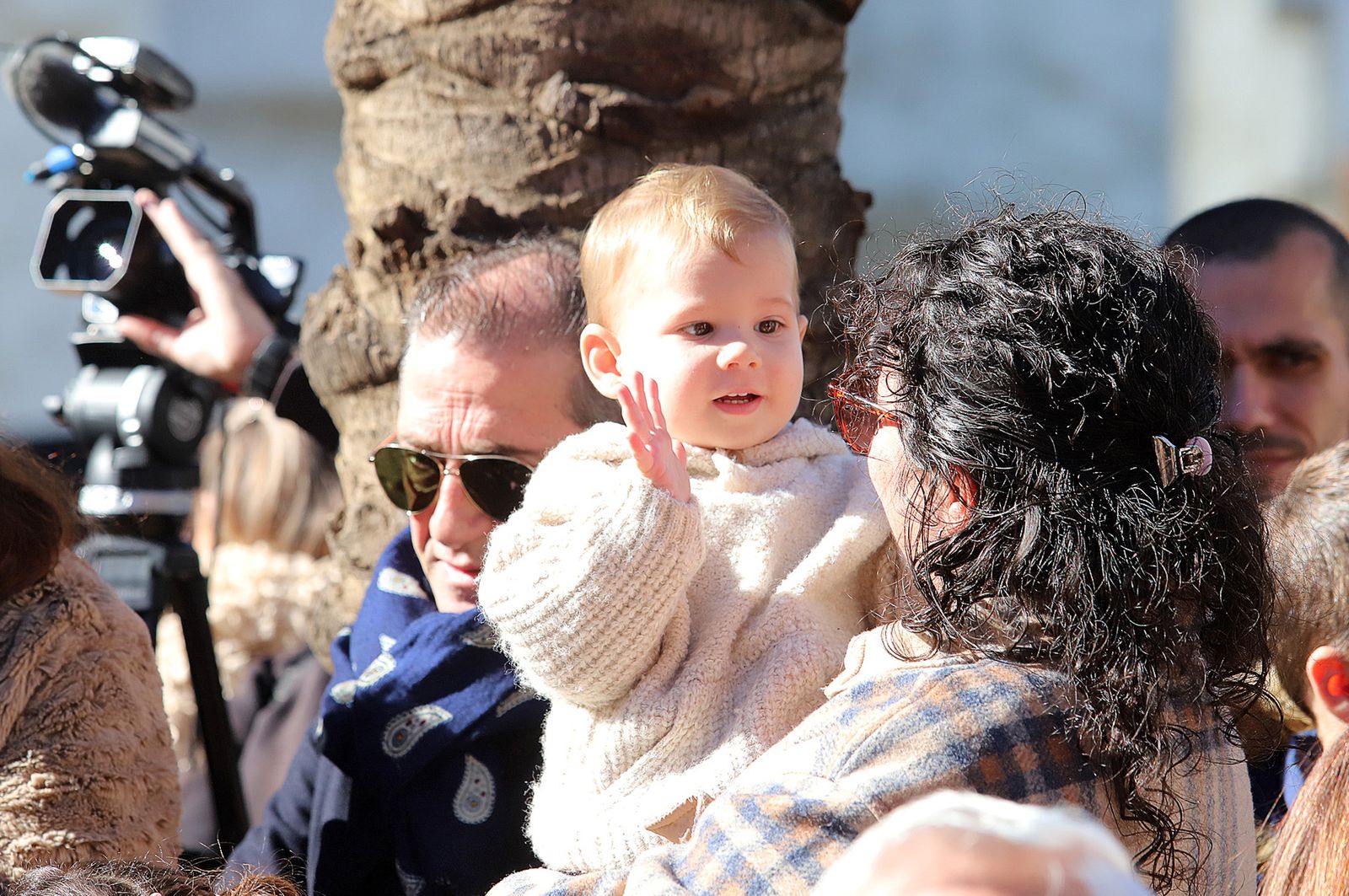 Imágenes de la procesión de San Sebastián en Huelva