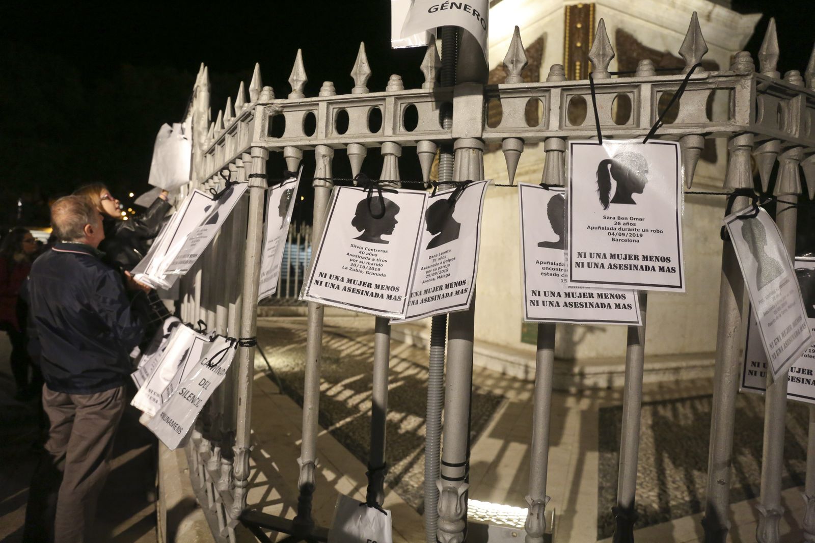 Fotos de la manifestación del 25N contra la violencia de género en Málaga