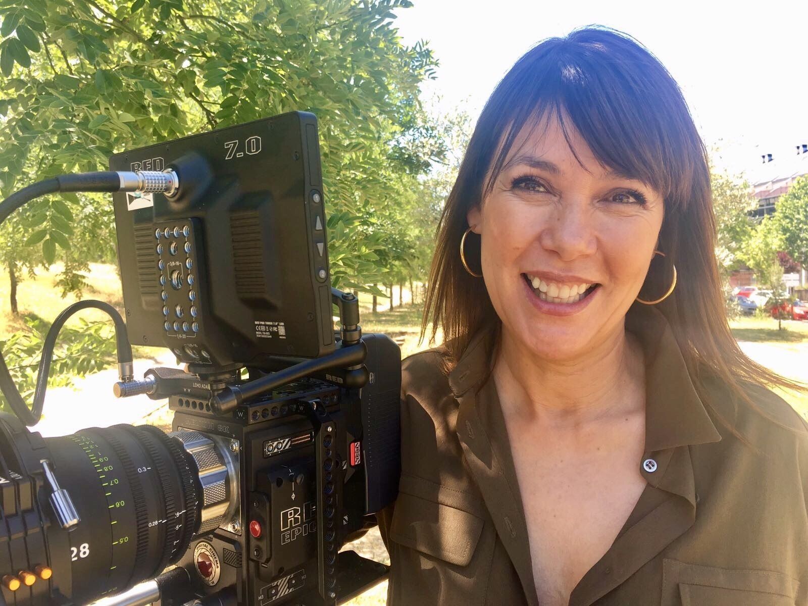 Mabel Lozano lleva 12 años tras las cámaras como cineasta.