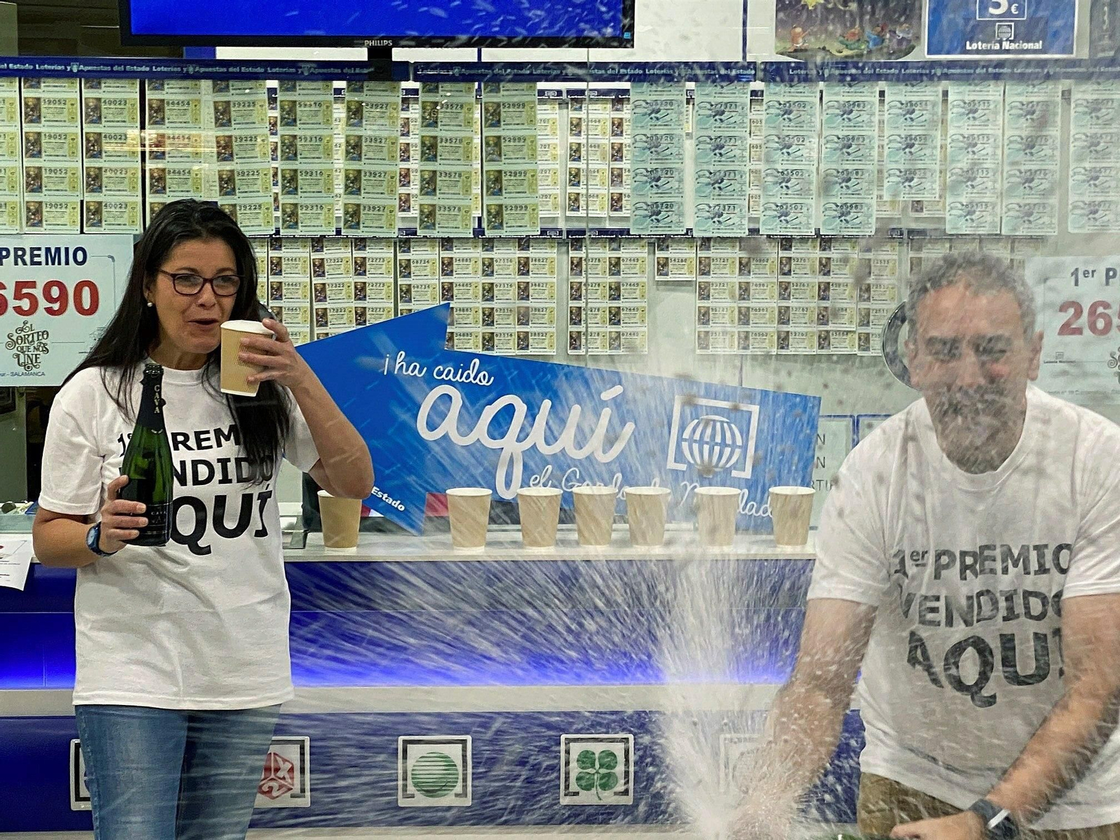 Las imágenes del Sorteo de Navidad