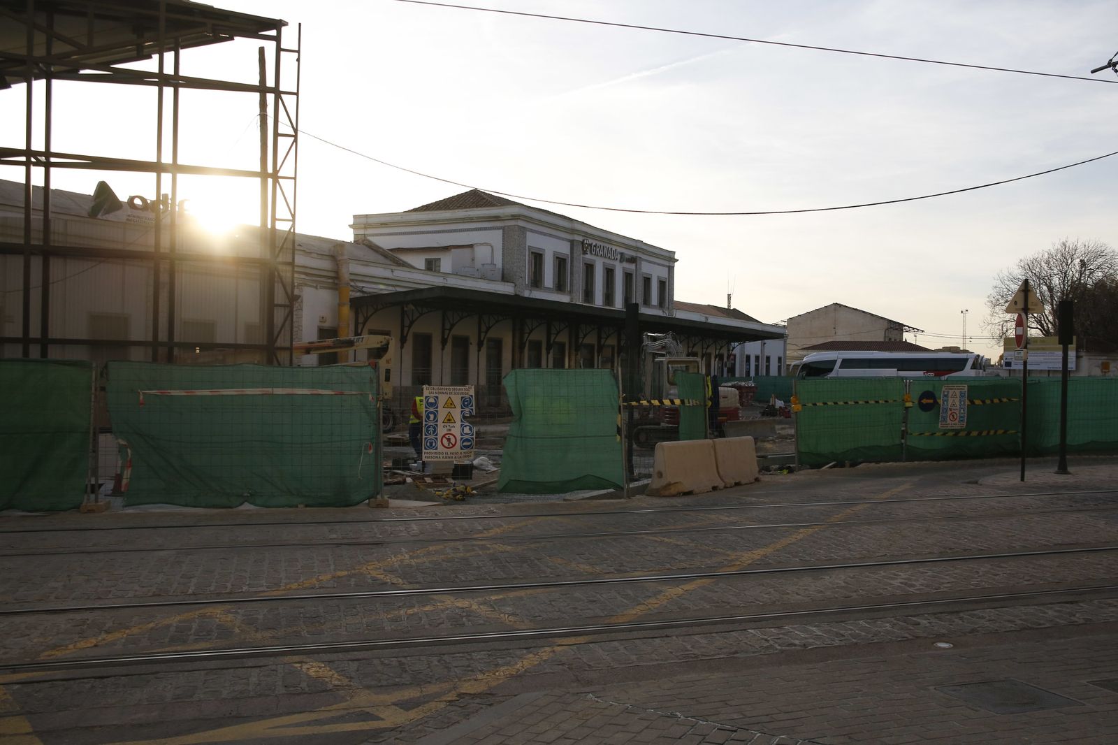 Las imágenes de las obras del AVE