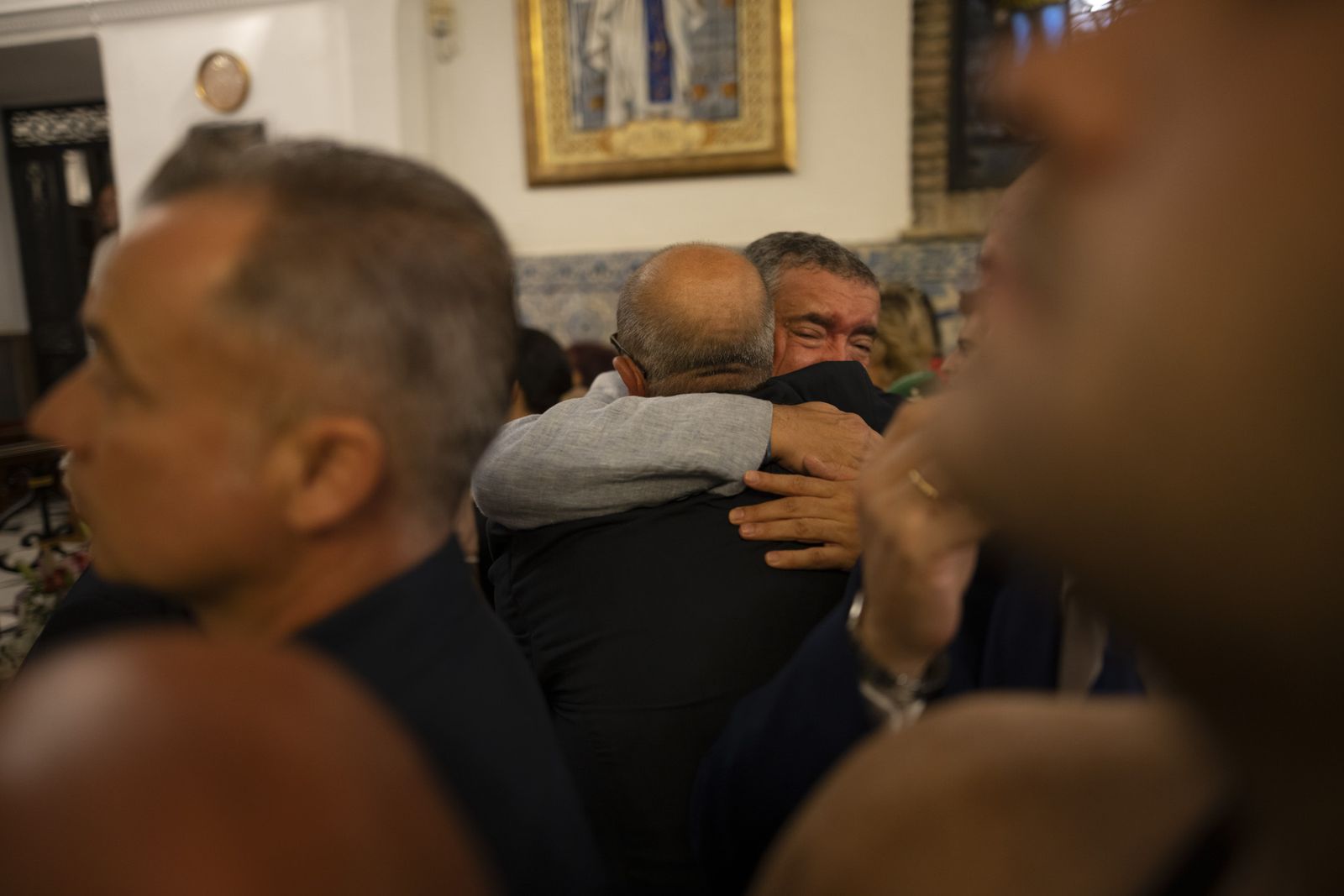 Imágenes de la recogida de la Virgen de la Cinta 2022