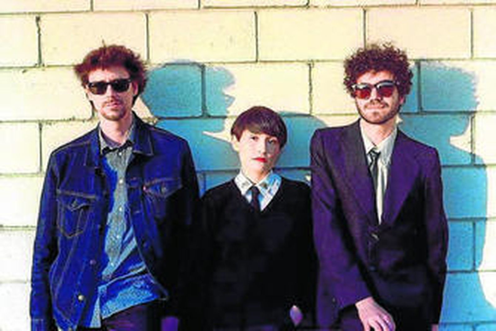 Los tres integrantes de Papaya, en una foto promocional de la banda.