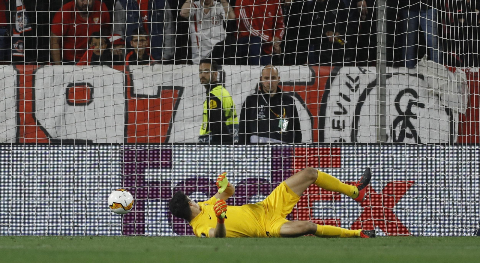 Las imágenes del Sevilla FC- CFR Cluj