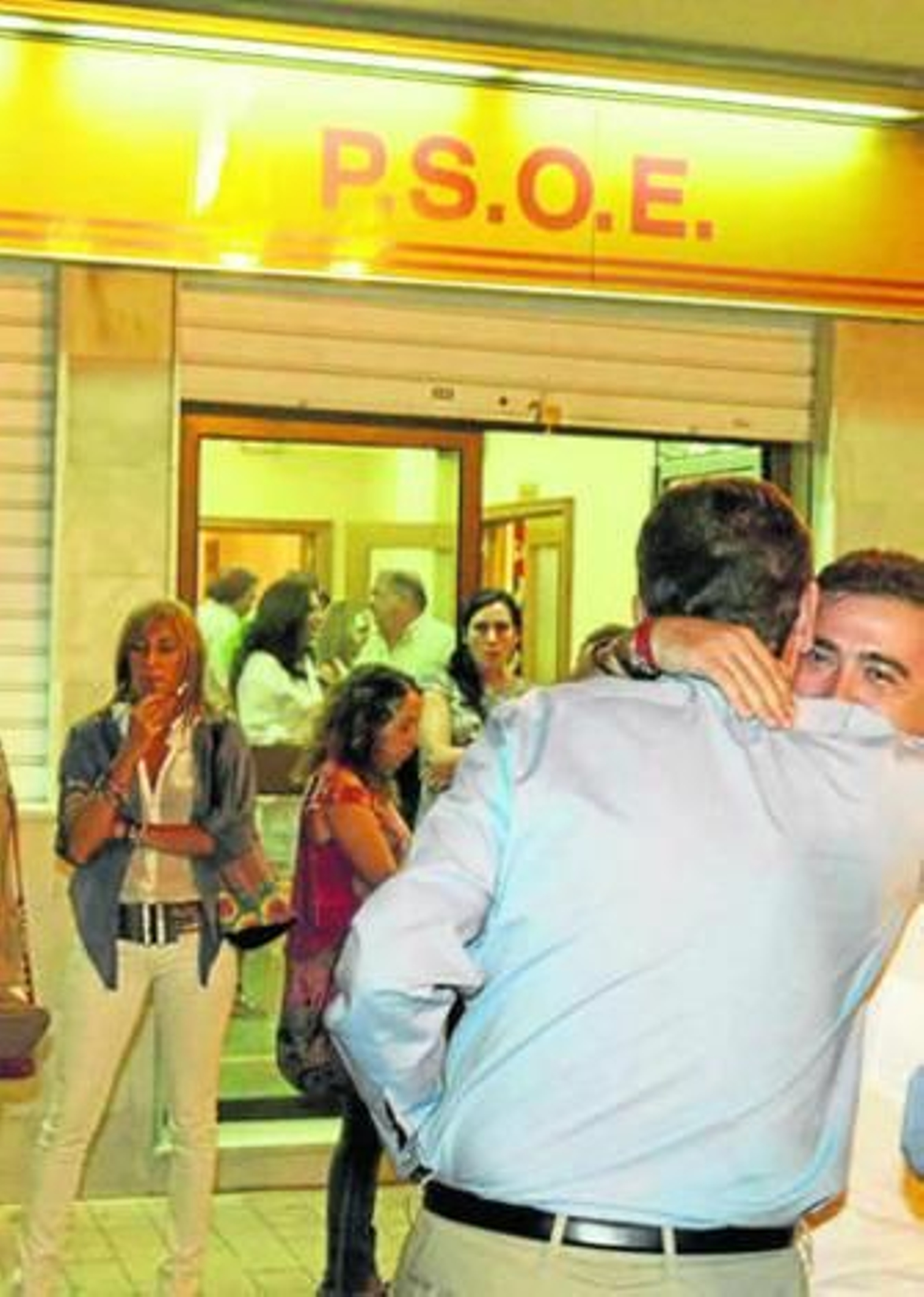 La sede del PSOE en Algeciras, en una imagen de archivo.