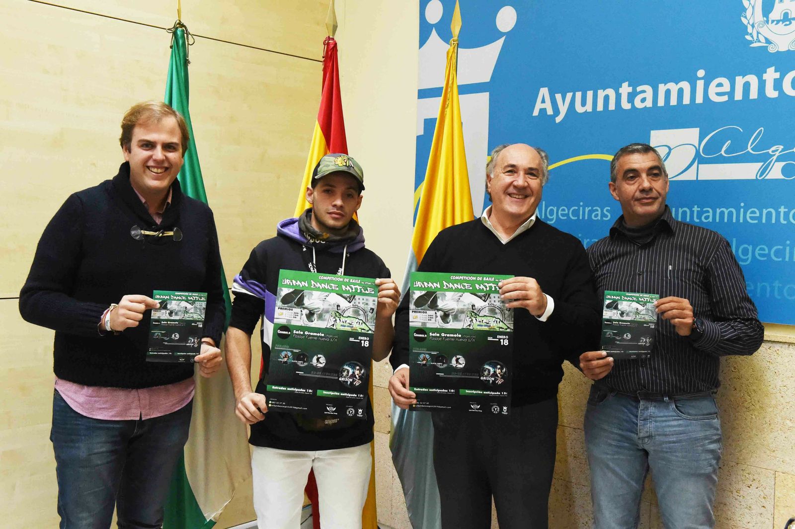 Presentación del concurso Urban Dance Battle Campo de Gibraltar